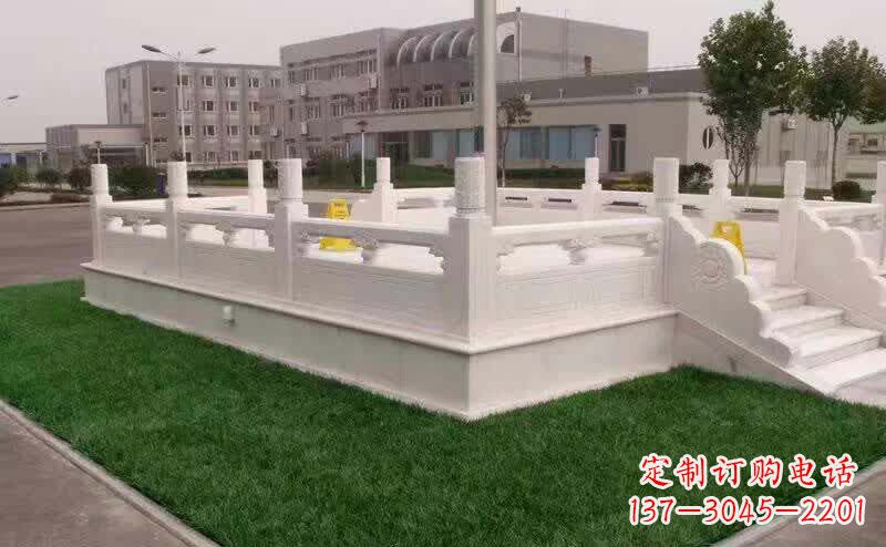 重庆汉白玉升旗台雕塑1