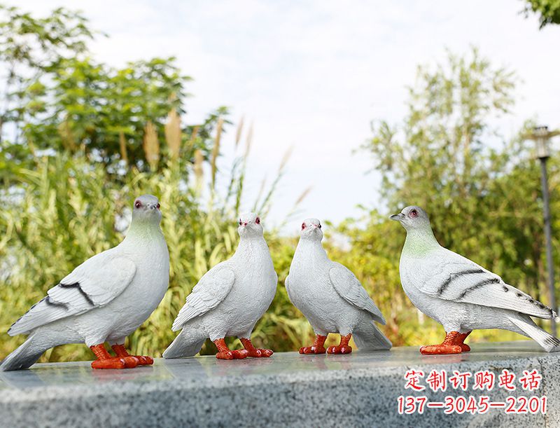 重庆中领雕塑-象征和平的标志之鸽