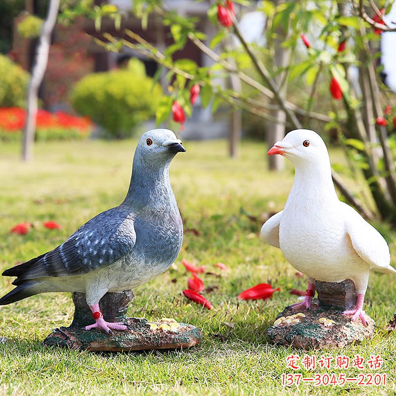 重庆和平鸽的雕塑