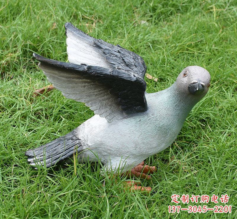 重庆和平鸽与橄榄叶雕塑