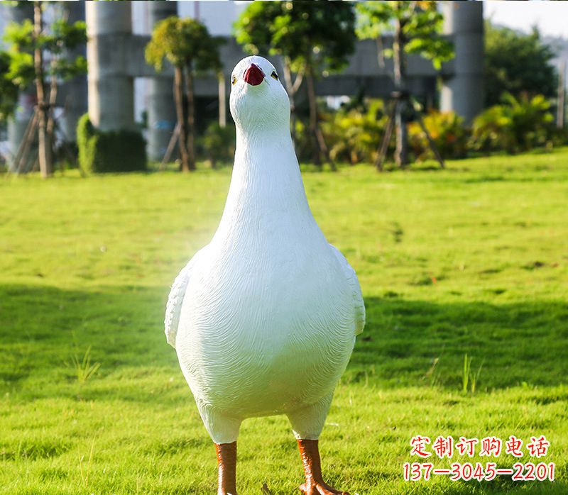 重庆和平鸽柱的雕塑