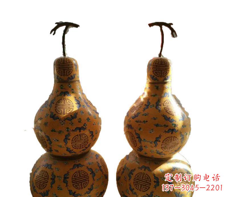 重庆葫芦铜雕