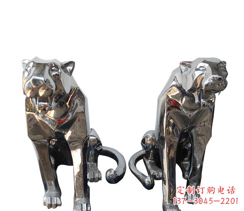 重庆户外豹子雕塑
