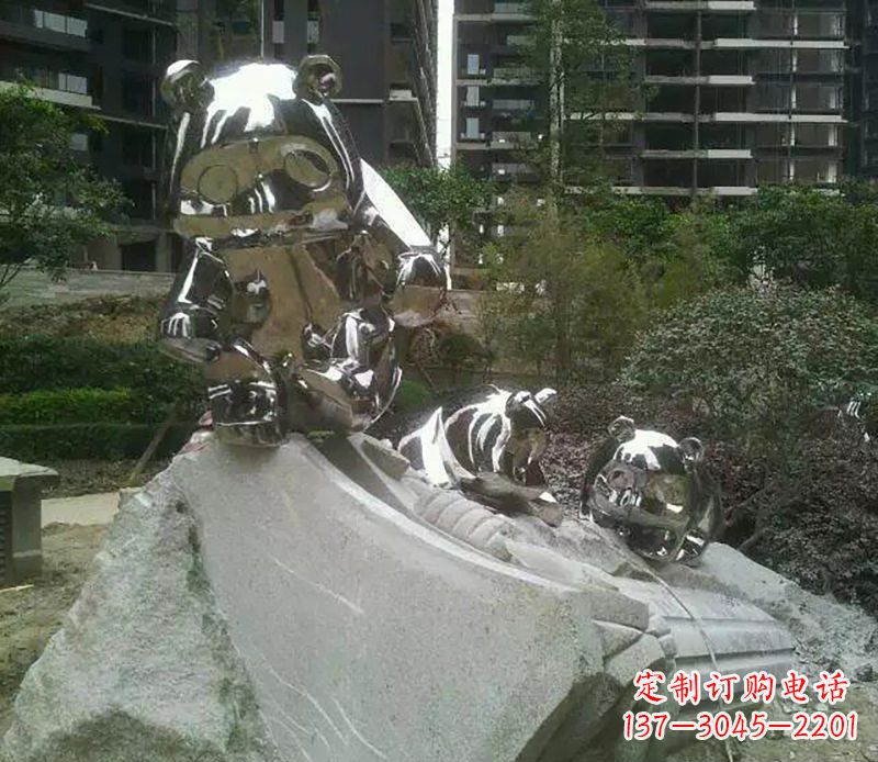 重庆户外熊猫雕塑