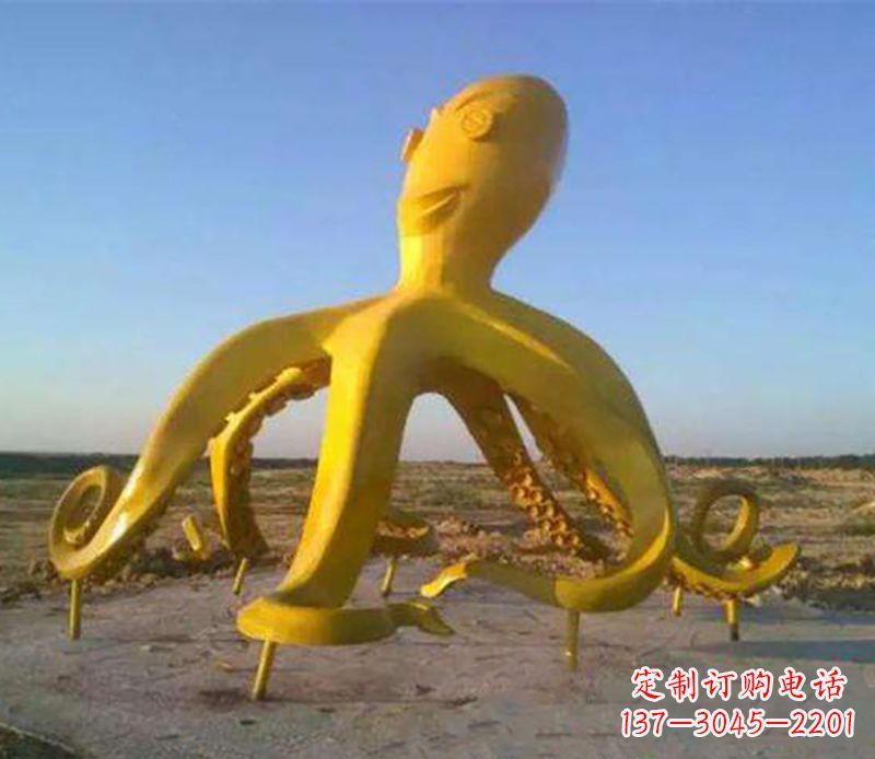 重庆户外章鱼雕塑