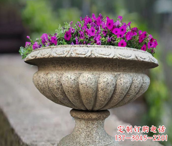 重庆专业的花岗岩花盆石雕