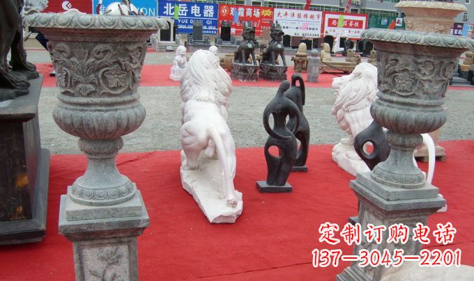重庆花盆公园景观石雕
