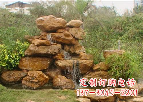 重庆黄蜡石假山