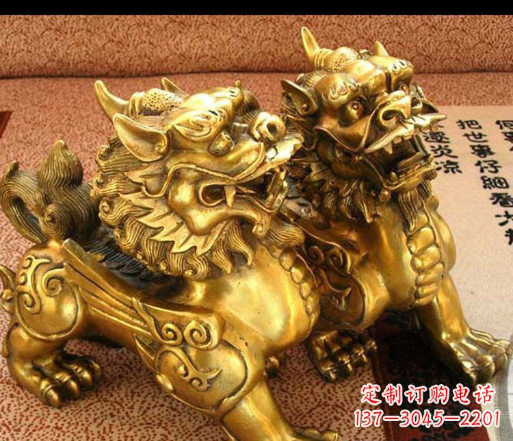 重庆超级定制麒麟雕塑,尊享贵族尊贵