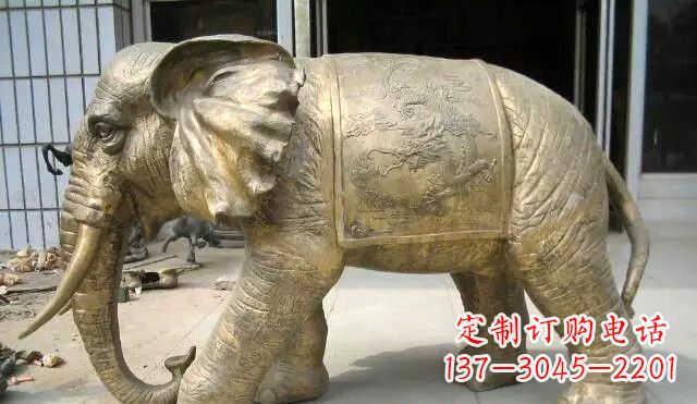 重庆黄铜吉祥大象