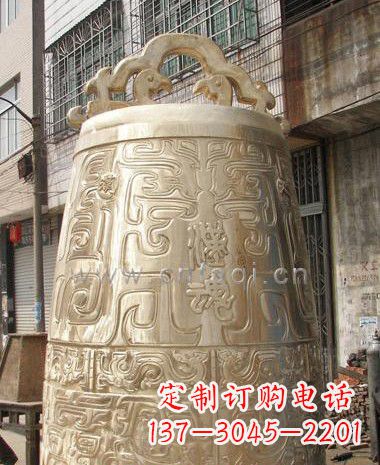 重庆黄铜警钟雕塑,给你一个安静而庄严的空间