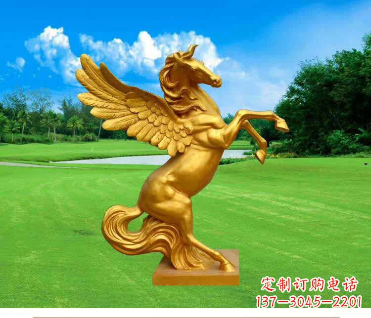 重庆黄铜马雕塑
