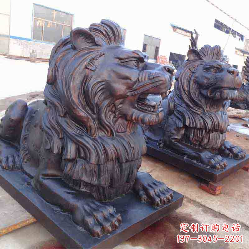 重庆中领雕塑打造精致的狮子雕塑