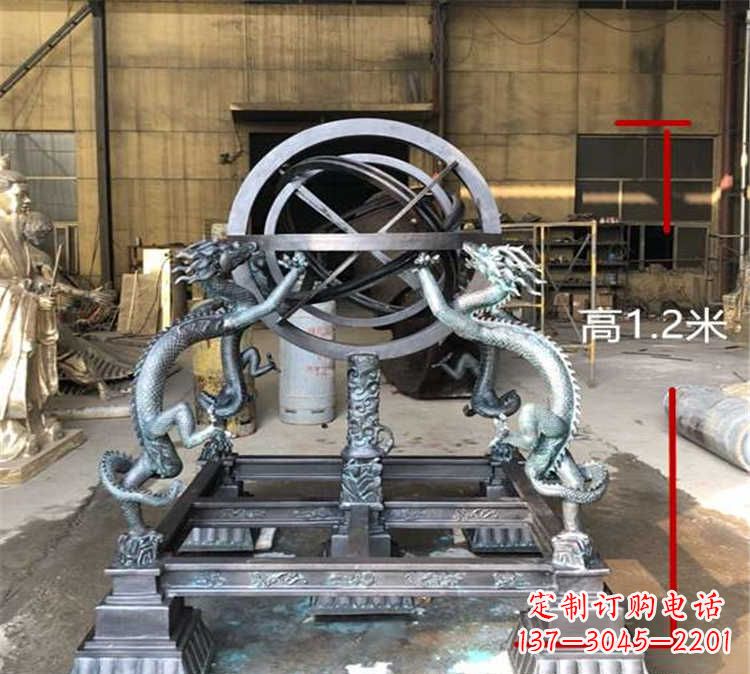 重庆浑天仪古代仪器校园景观雕塑