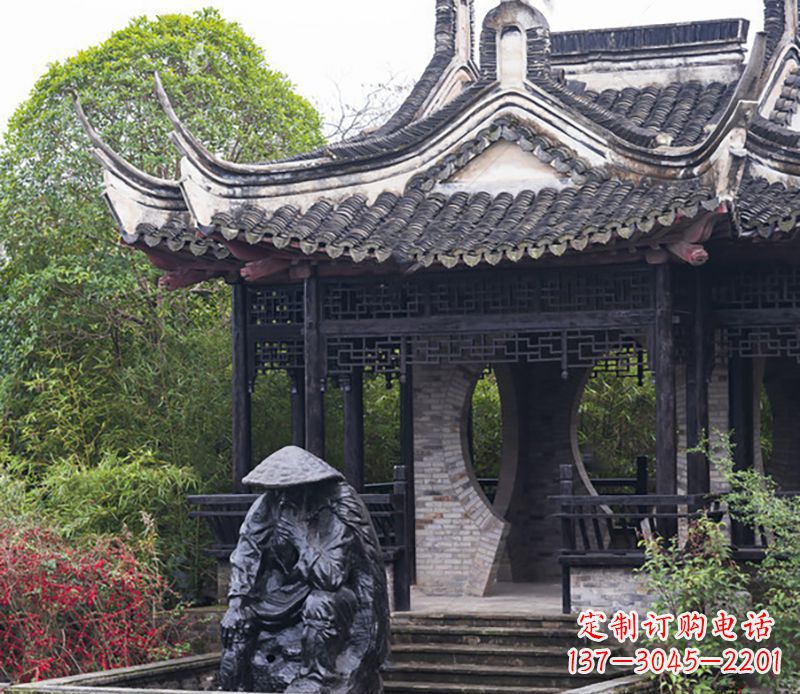 重庆姜太公铜雕