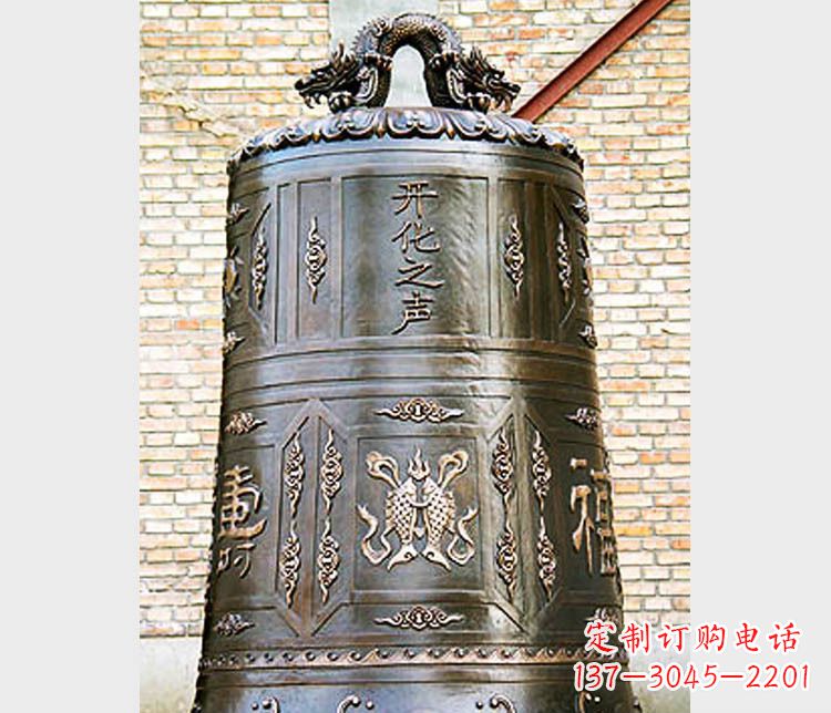 重庆金光寺景观铜钟—让你的家园完美演绎传统韵味