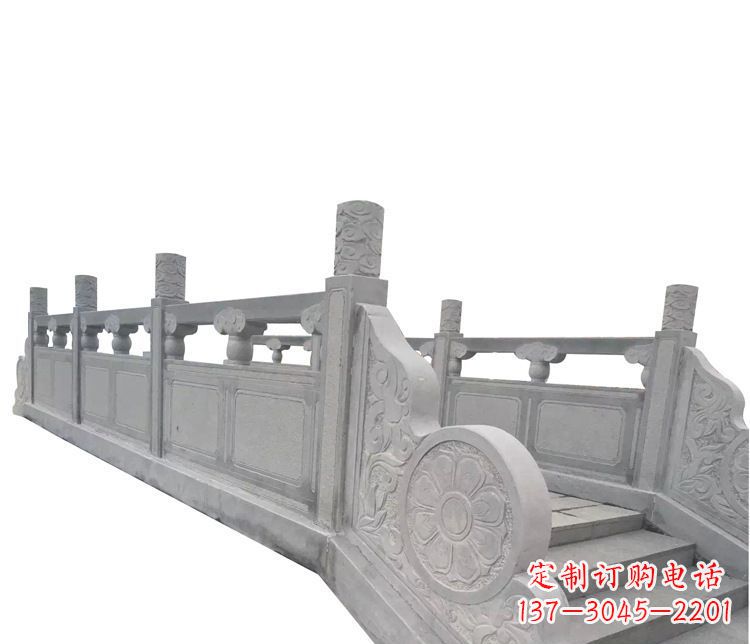 重庆景区大理石栏板石雕 (7)