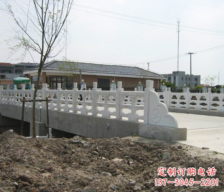 重庆景区大理石栏板石雕 (6)