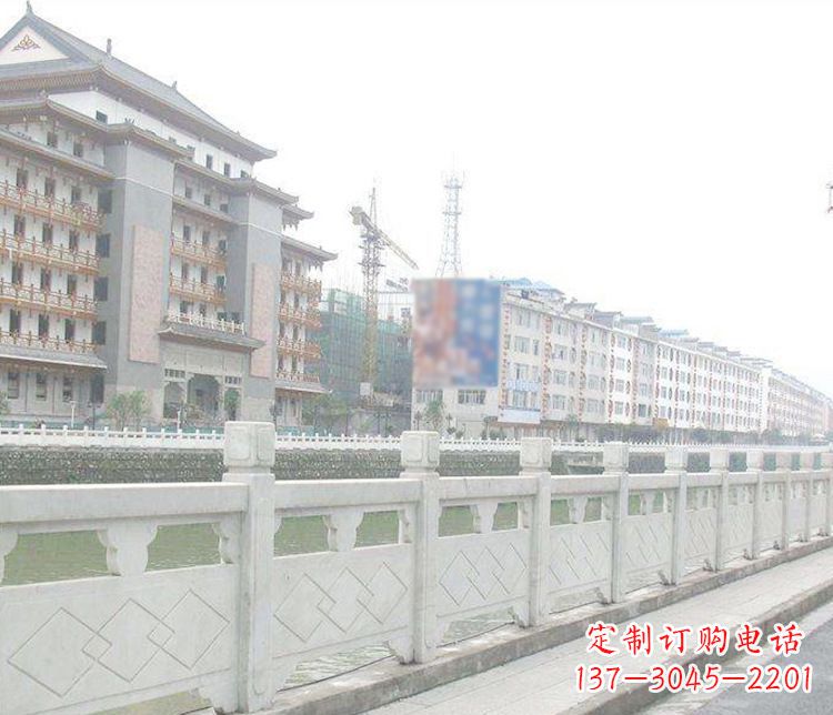 重庆流光溢彩的大理石栏板石雕