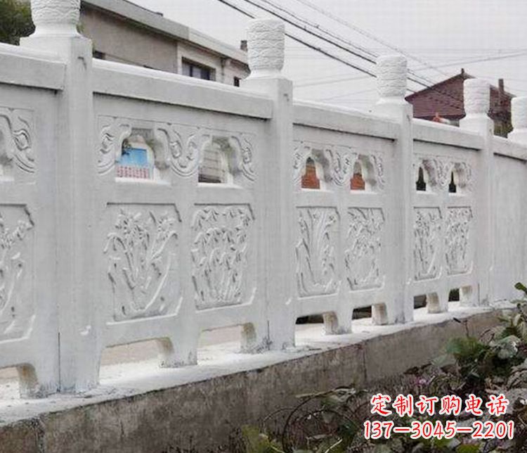 重庆优雅大理石栏板雕塑
