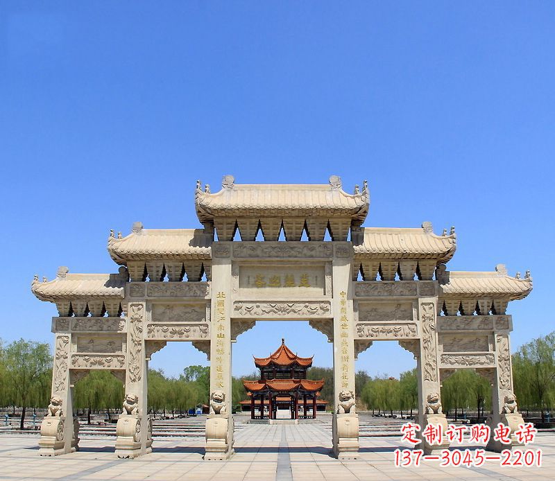 重庆景区大型建筑牌坊
