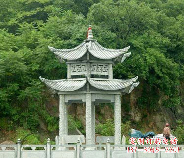 重庆中领雕塑|凉亭石雕:让您的景区更加精彩