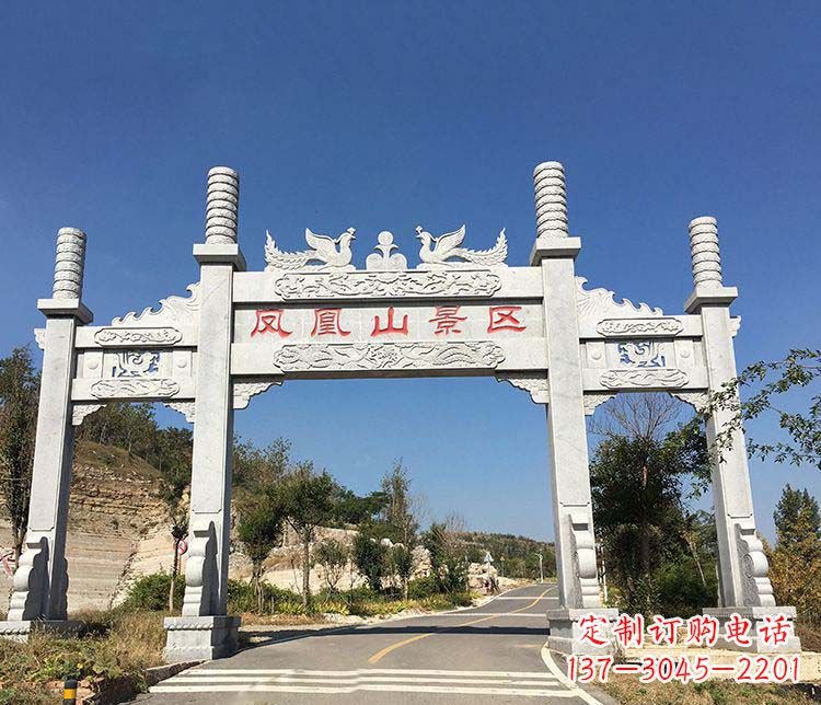 重庆中领雕塑:高质量牌坊石雕