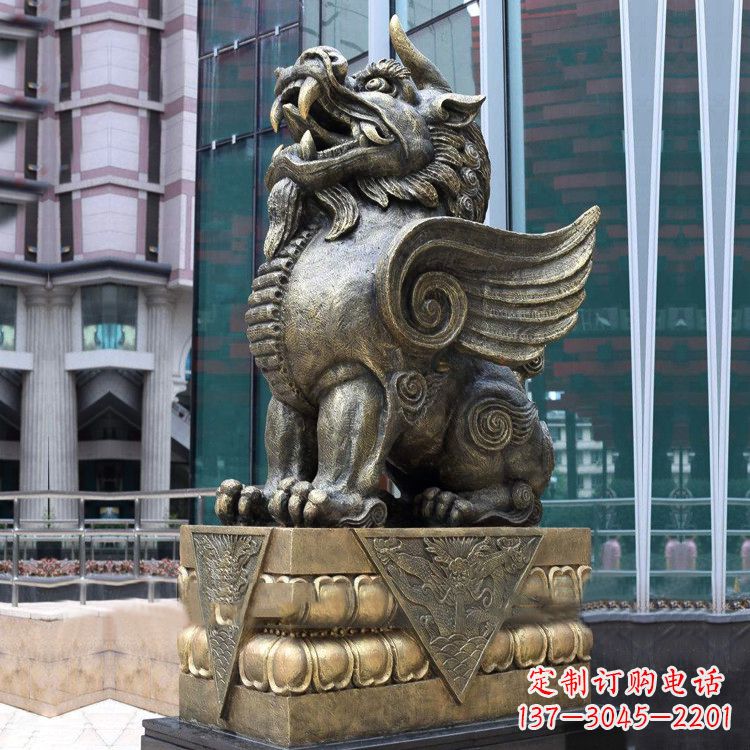 重庆享受艺术的迷人之美:貔貅铜雕