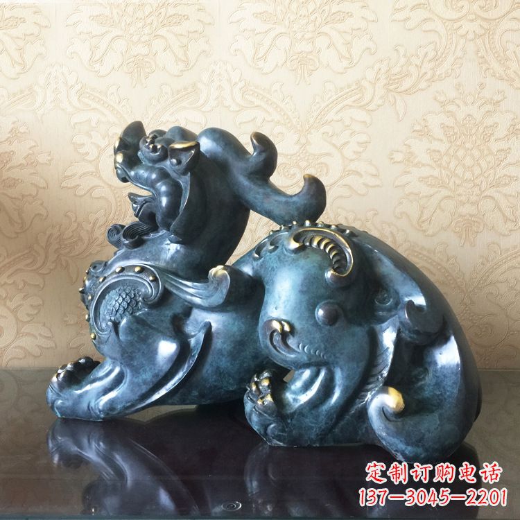 重庆中领雕塑貔貅雕塑——象征着福祉和吉祥