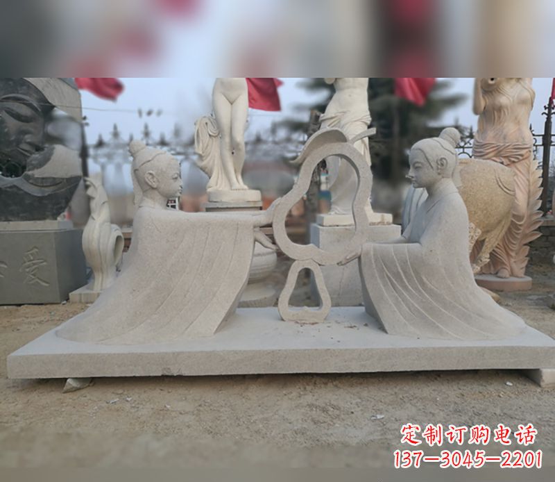 重庆孔融让梨石雕