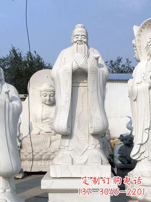 重庆孔子故居的石雕