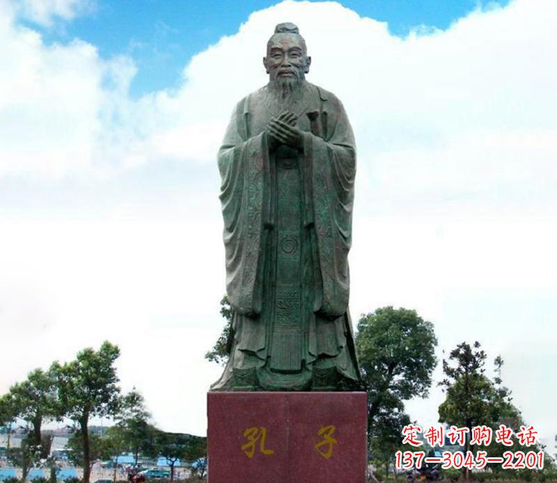 重庆领雕塑:孔子雕塑尊崇传承