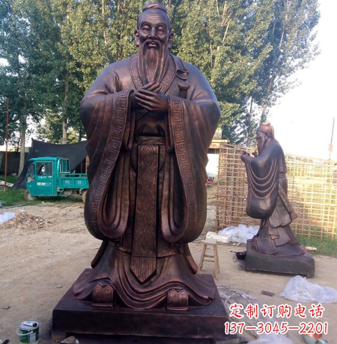 重庆具有传奇色彩的孔子雕塑