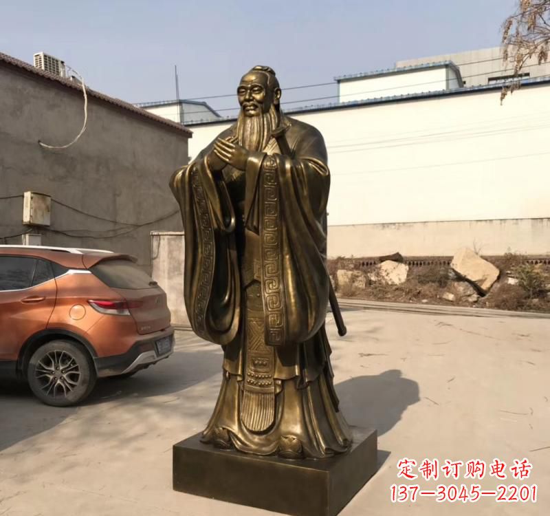 重庆中领雕塑缔造最具文化内涵的孔子雕塑