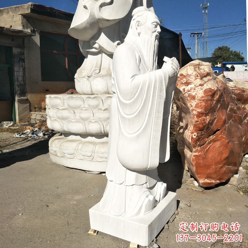 重庆用艺术雕刻一流品质体验传承历史的孔子石雕