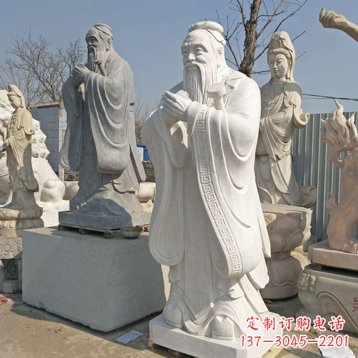 重庆雕塑大师之作:孔子铜雕