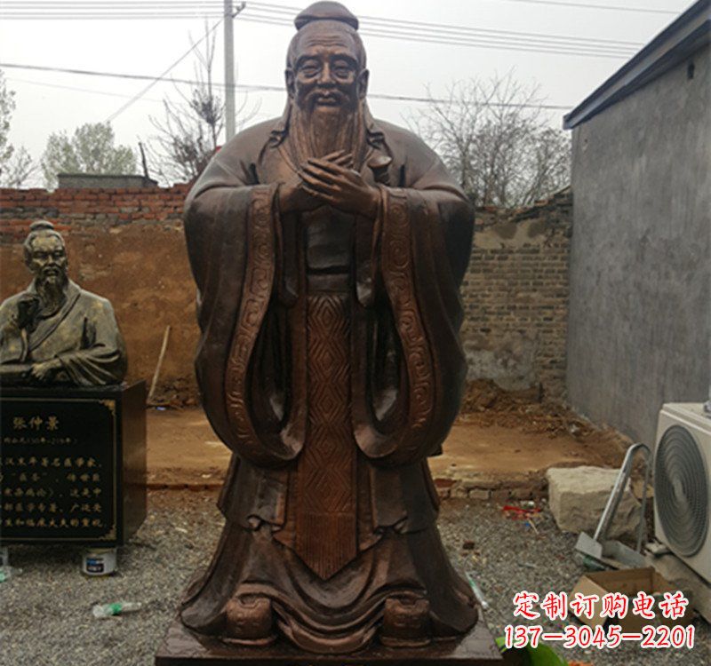 重庆体现传统文化魅力精美孔子雕塑