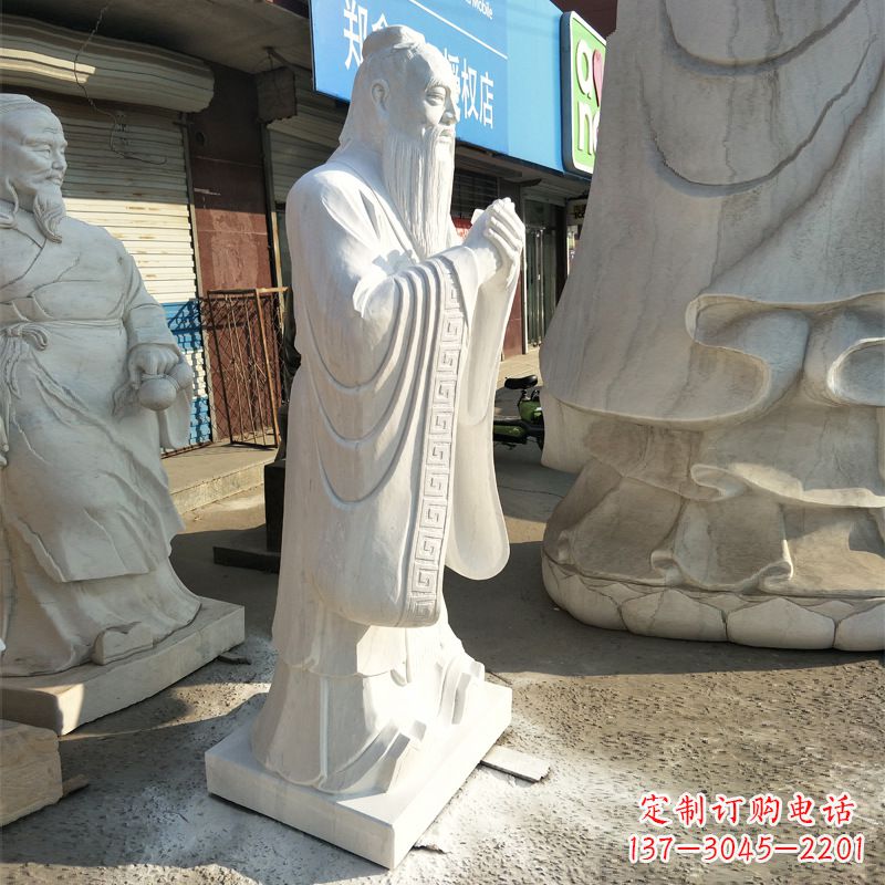 重庆中领雕塑|传承传统,唯美的孔子雕塑