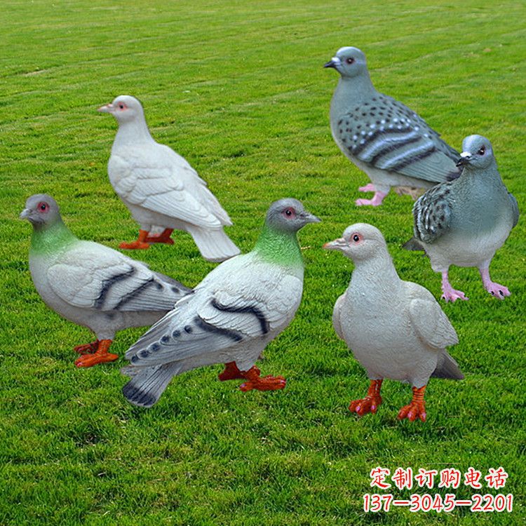 重庆兰州和平鸽雕塑