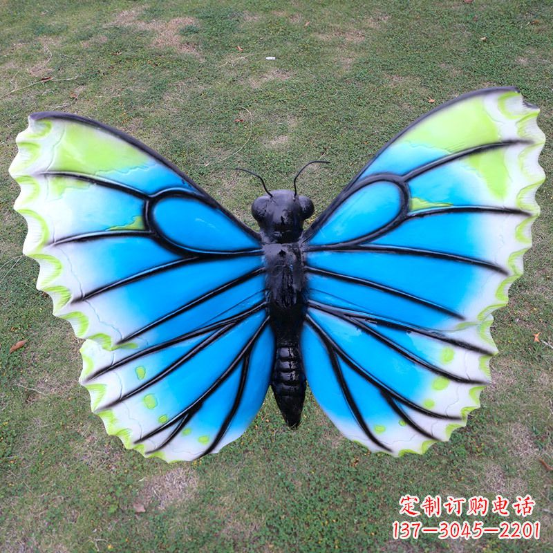 重庆全新设计的蝴蝶雕塑仿真摆件