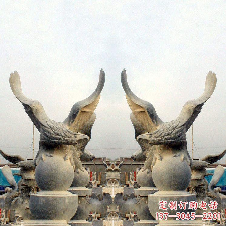 重庆老鹰青石雕塑