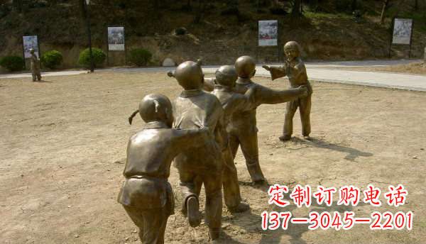 重庆珍贵传统,中领雕塑老鹰抓小鸡铜雕
