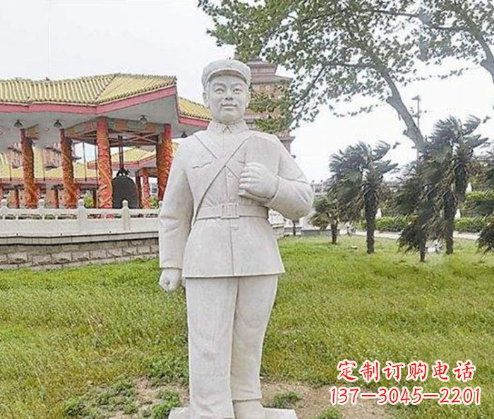 重庆雷锋校园名人石雕