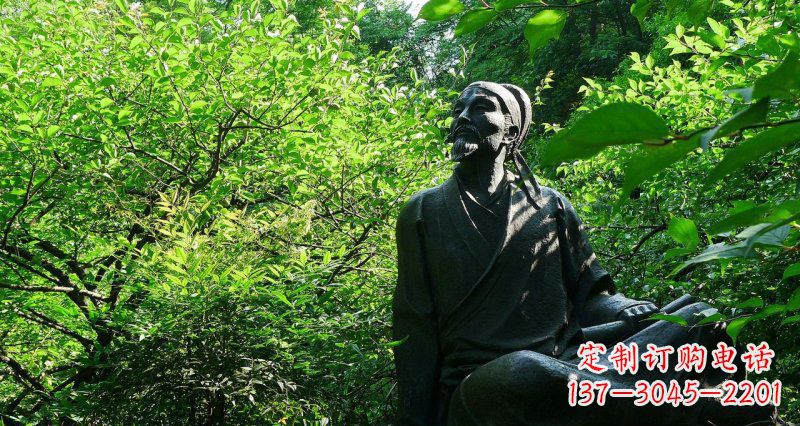 重庆李白铜雕,精致细腻,让你收藏永不凋谢