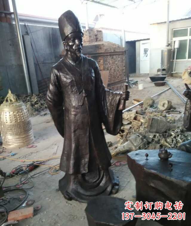 重庆精美雕塑,展现古代名医李时珍的传奇