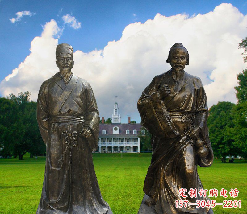 重庆传承古代名人——华佗雕塑