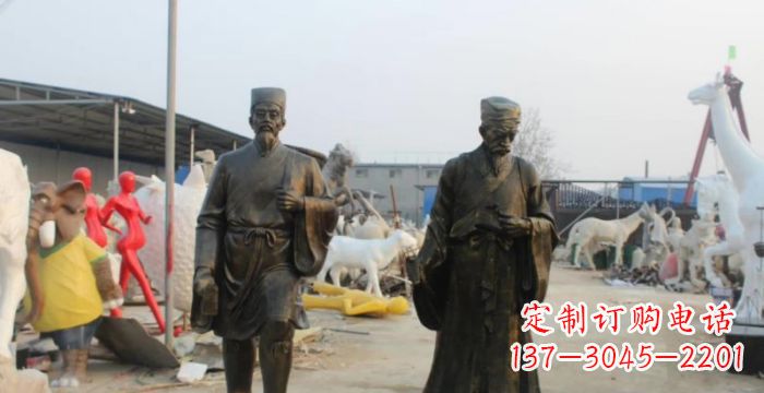 重庆复兴古艺,海归精品—李时珍铜雕