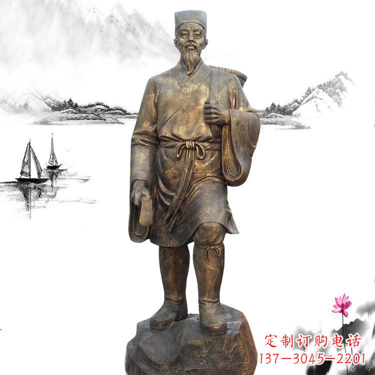 重庆精美李时珍雕塑,为您的生活增添更多艺术色彩