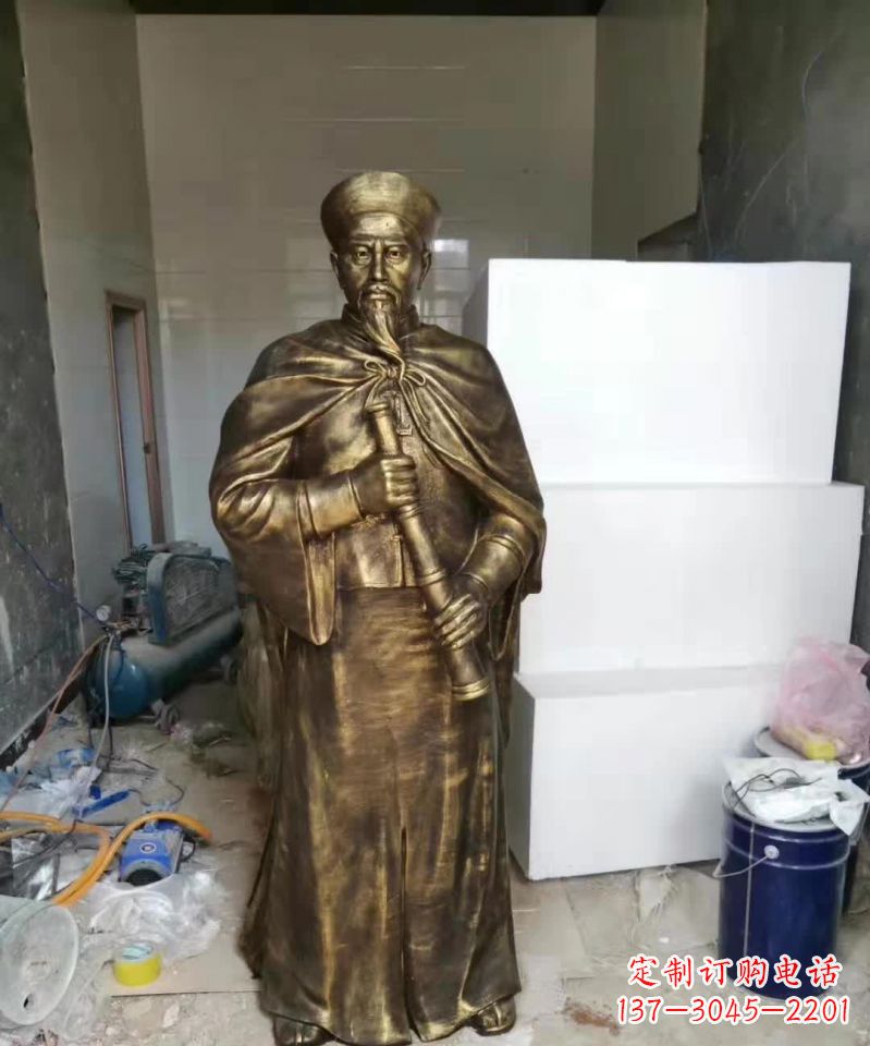 重庆林则徐人物铜雕
