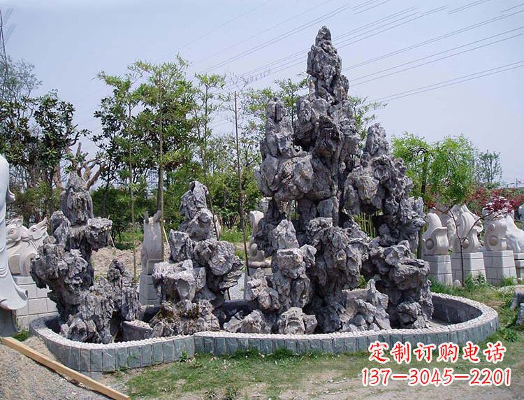 重庆灵璧石奇石假山